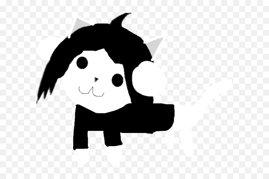 The Evil Temmies Edge - Cartoon Emoji,Temmie Emoji