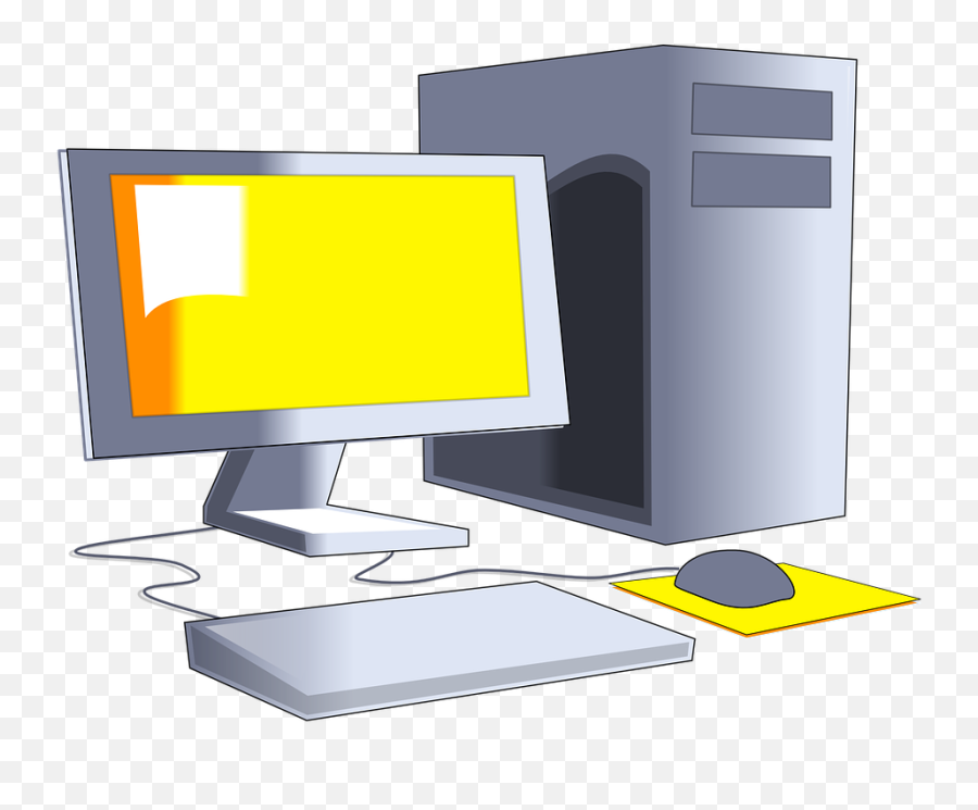 Free Peripherals Computer Images - Computer Unit Clipart Emoji,How To Write Emojis On Pc