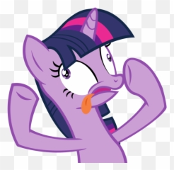 Twilight Sparkle Funny Face Png - Twilight Sparkle Derp My Little Pony Emoji,Sparkle Face Emoji