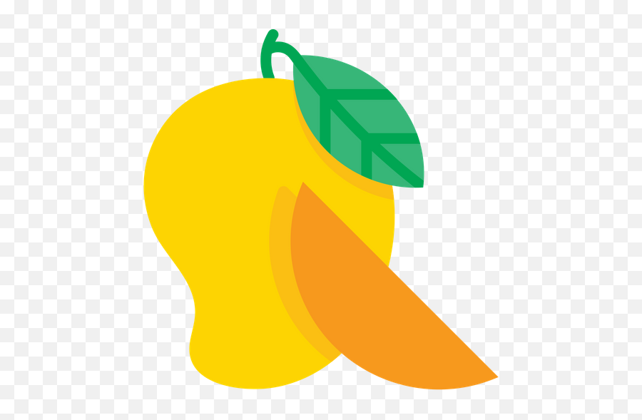 Mango Icon Of Colored Outline Style - Clip Art Emoji,Mango Fruit Emoji