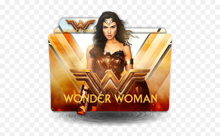 Wonder Woman 2017 Folder Icon - Wonder Woman Full Hd Emoji,Wonder Woman Emoji