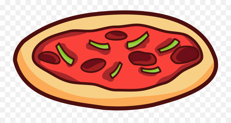 Clipart Of Pizza Pizza By And American Food - Food Kartun Food Emoji,Pizza Emoji Png