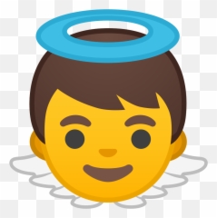Emoji Clipart Angel Emoji Angel Transparent Free For - Boy Emoji,Family Emoji