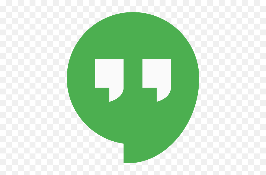 Google Hangouts Logo Icon Of Flat Style - Google Hangouts Old Logo Emoji,Google Hangouts Emojis
