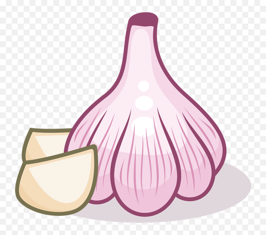 Garlic Clipart - Garlic Clipart Emoji,Garlic Emoji