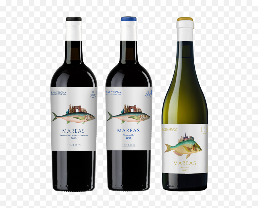 Barcelona Mediterranean Wine - Vino Tinto Mareas Emoji,Wine Bottle Emoji