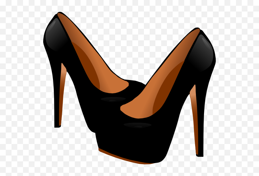 At Clker Vector Clip Art Image - Shoes Woman Clipart Emoji,High Heel Emoji