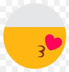 Emoji Face Heart Islam Kiss Love Muslim Icon - Circle,Kissing Face Emoji