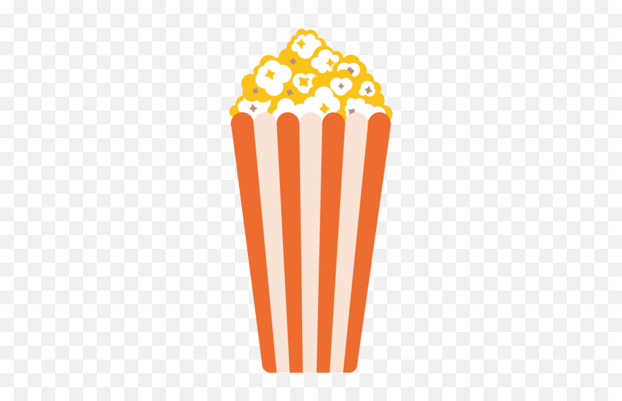 Popcorn Emoji - Clip Art,Emoji Eating Popcorn