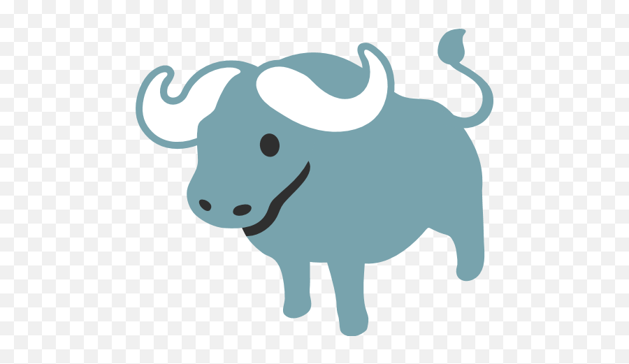 Water Buffalo Emoji For Facebook Email Sms - Buffalo Emoji,Bull Emoji