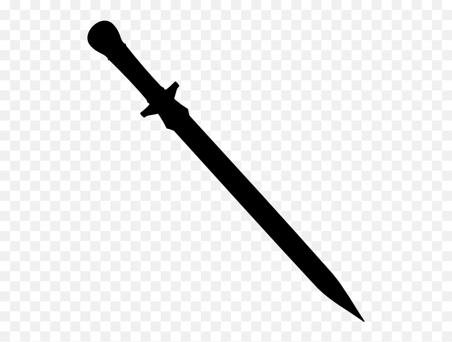 Sword Clipart Vector - Sword Clipart Transparent Background Emoji,Sword Emoji