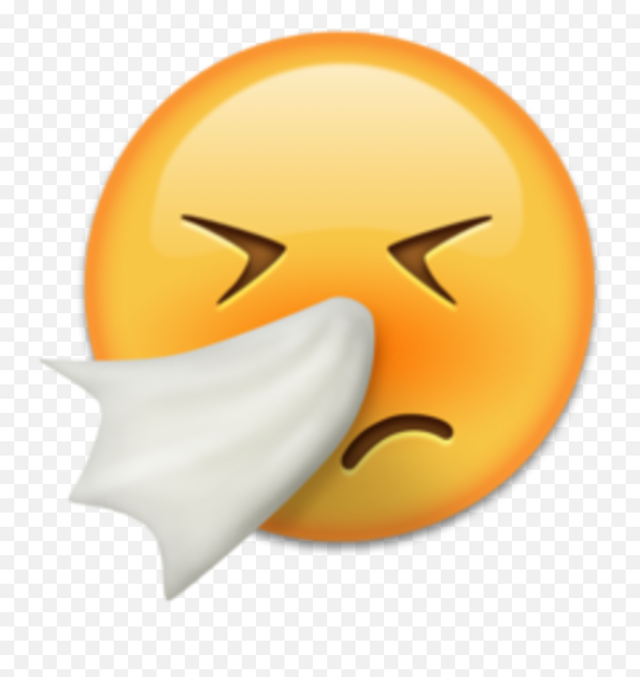 Hand Emoji Clipart Air Emoji Png - Sneeze Emoji,Sneeze Emoji