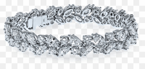 Diamond Jewellery Bracelet Whitegold Emoji