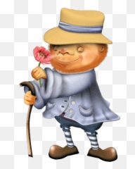 Man Sniffing Flower - Illustration Emoji,Rocking Chair Emoji