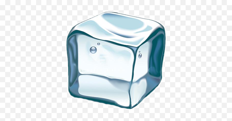 Ice Cube - Ice Cube Png Clipart Emoji,Ice Cube Emoji