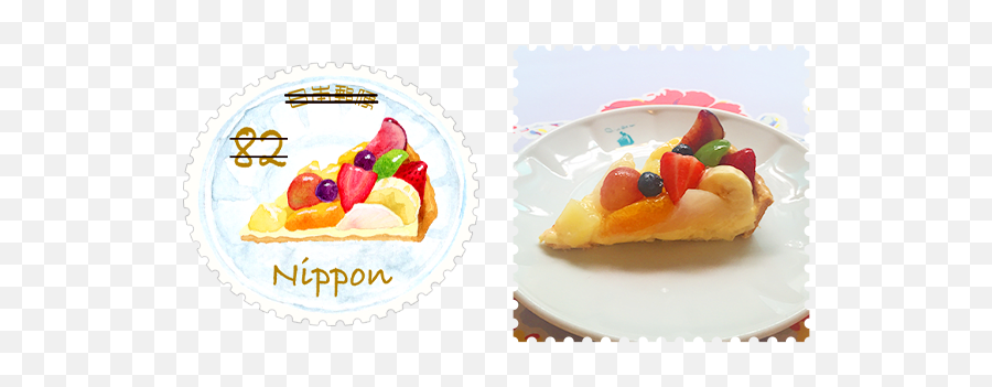 Japanese Café Desserts - Budapest Emoji,Custard Emoji