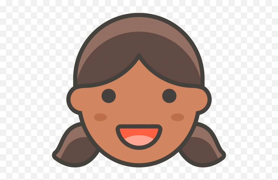 Girl Emoji - Girl Open Mouth Clipart,Girl Emoji