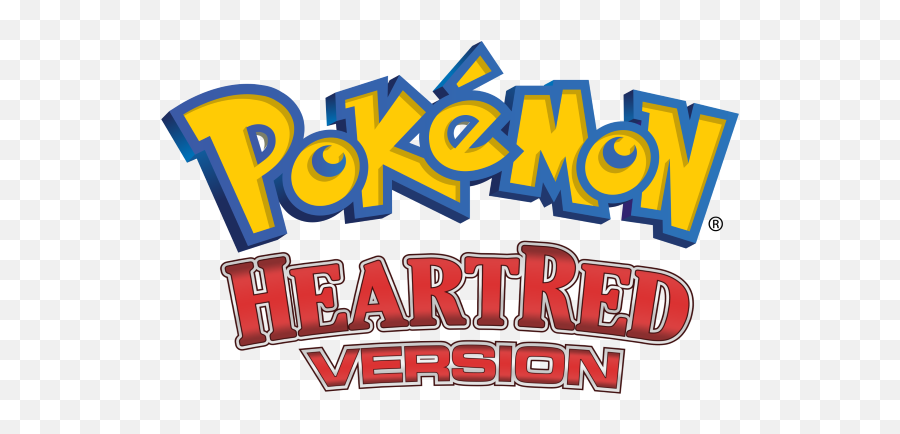 Heartgold Hack Pokémon Heart Red - Redblue Remake For Pokemon Super Heart Red Logo Emoji,Live Long And Prosper Emoji