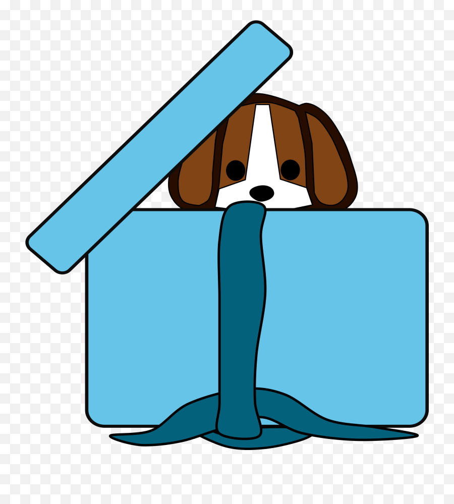 4570book 1080 Uhd Mailbox Clipart Png Of A Dog Pack 5748 - Puppy In A Box Clipart Emoji,Mailbox Emoji