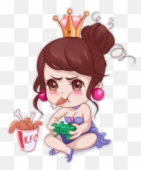 La Chibii Norypc Stickers For Whatsapp - Cartoon Emoji,Turnip Emoji
