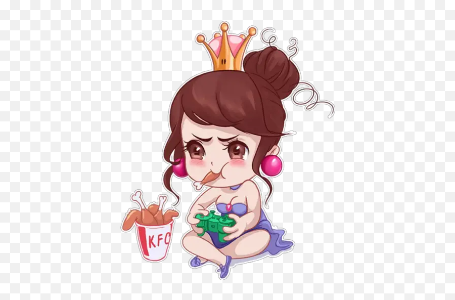 La Chibii Norypc Stickers For Whatsapp - Cartoon Emoji,Turnip Emoji