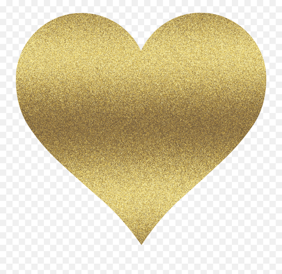 Heart Png Sparkle Picture - Glitter Gold Heart Clipart Emoji,Heart Sparkle Emoji