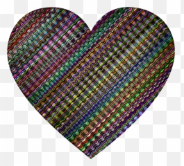 Waves Abstract Geometric Art Heart - Happy Valentine Day 2 Emoji,Wave Emoticon