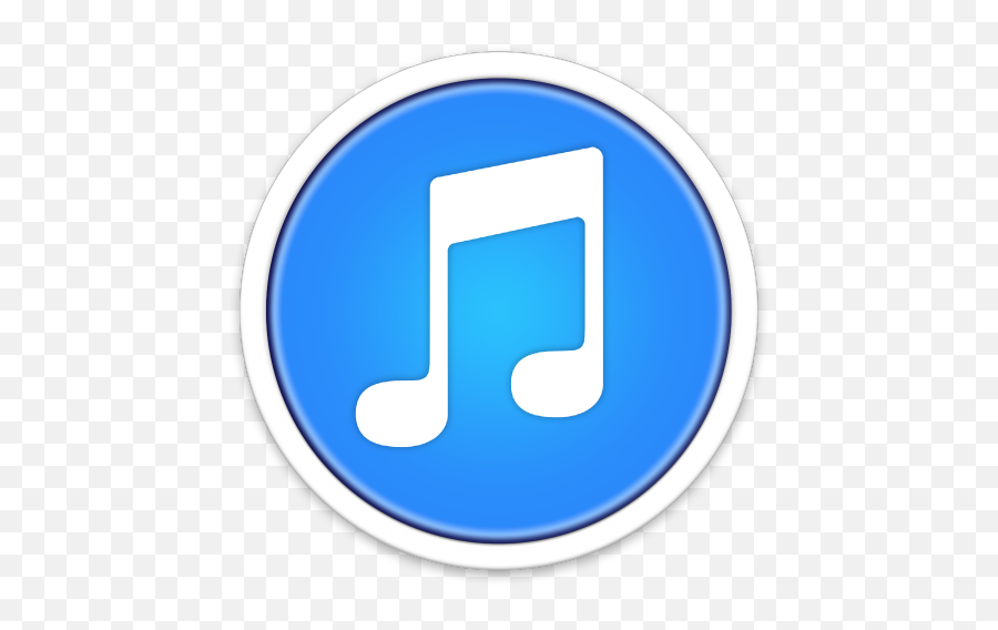 Itunes Blue Icon Orb Os X Iconset Osullivanluke - Transparent Apple Music Png Emoji,Orb Emoji
