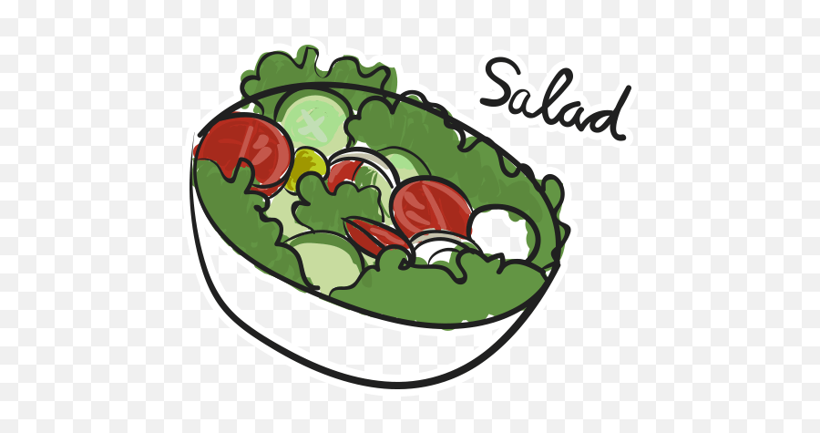 Salad Snack Foodies Food Foods - Clip Art Emoji,Emoji Salad