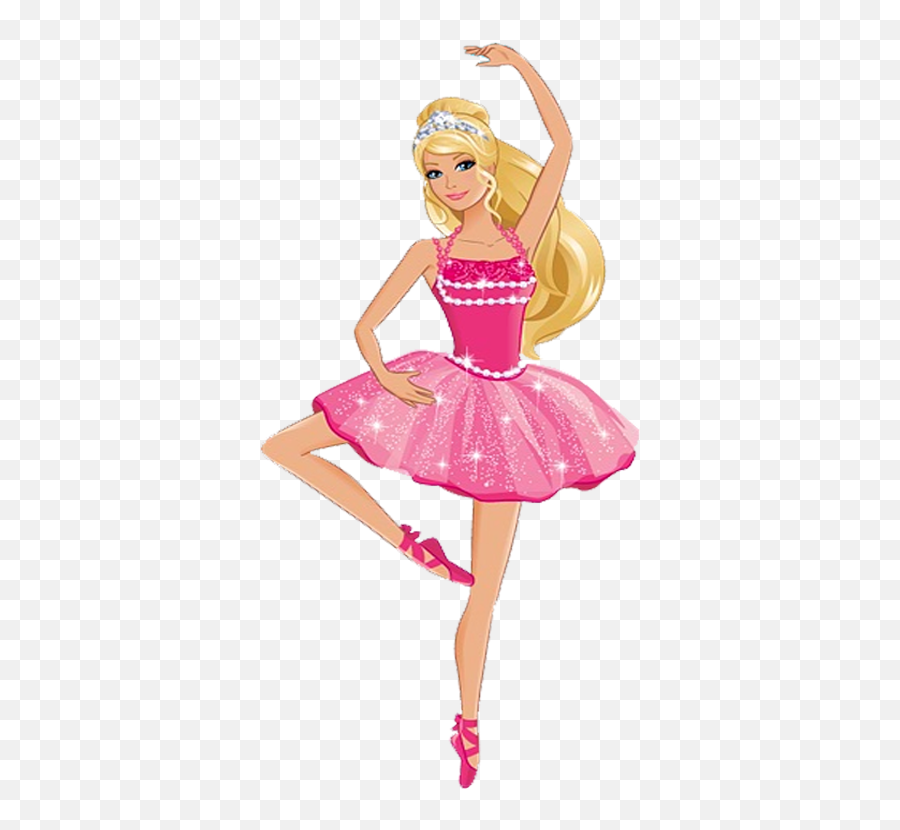 Ballerina Barbie Clipart - Barbie Ballerina Clipart Emoji,Dancer Emoji Costume