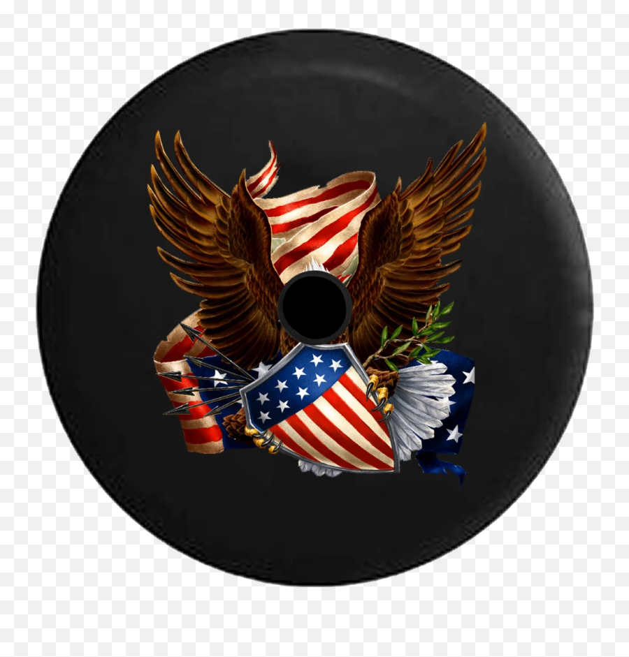 Products - American Eagle With Flag And Shield Emoji,Usa Flag And Ship Emoji