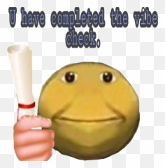 Vibe Check Sticker By Doggotime4 - Happy Emoji,Check Emoticon