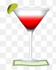 Lizzo Coconut Oil Sticker Pack by Warner Music Group - Martini Glass Emoji