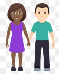Holding Hands Joypixels Gif - Emoji Hombre Y Mujer