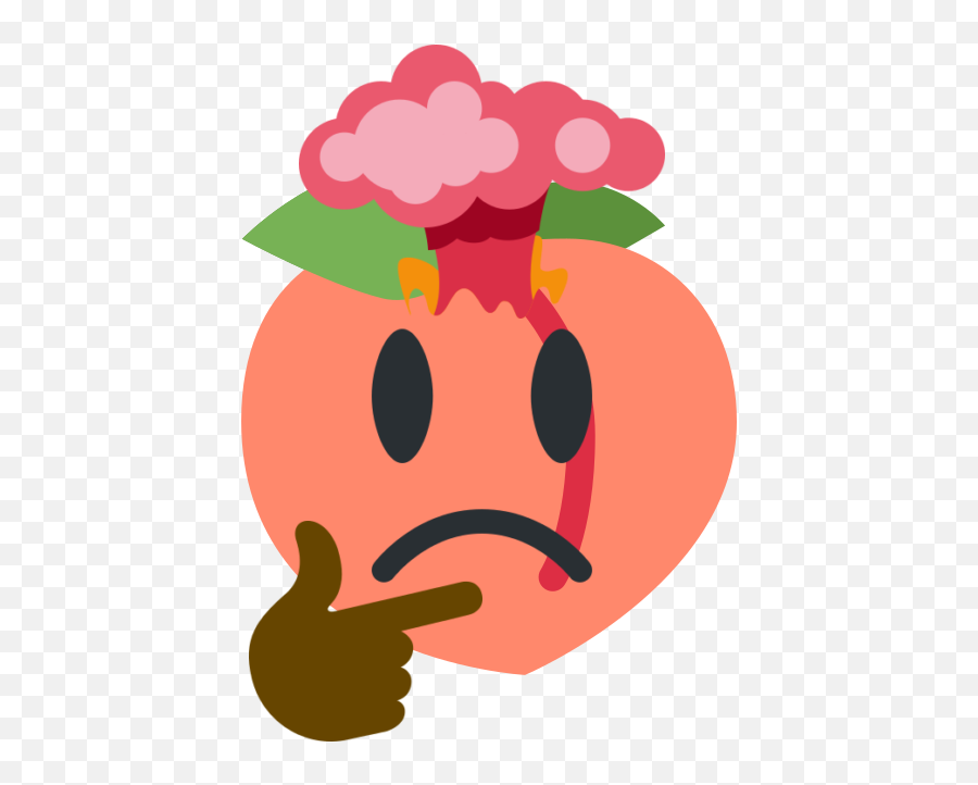 Clip Art Emoji,Peach Emoji Png