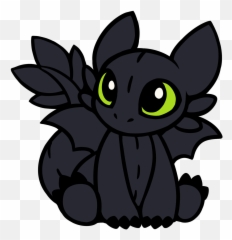 Night Fury Png - Cartoon Emoji,New Year Emotions