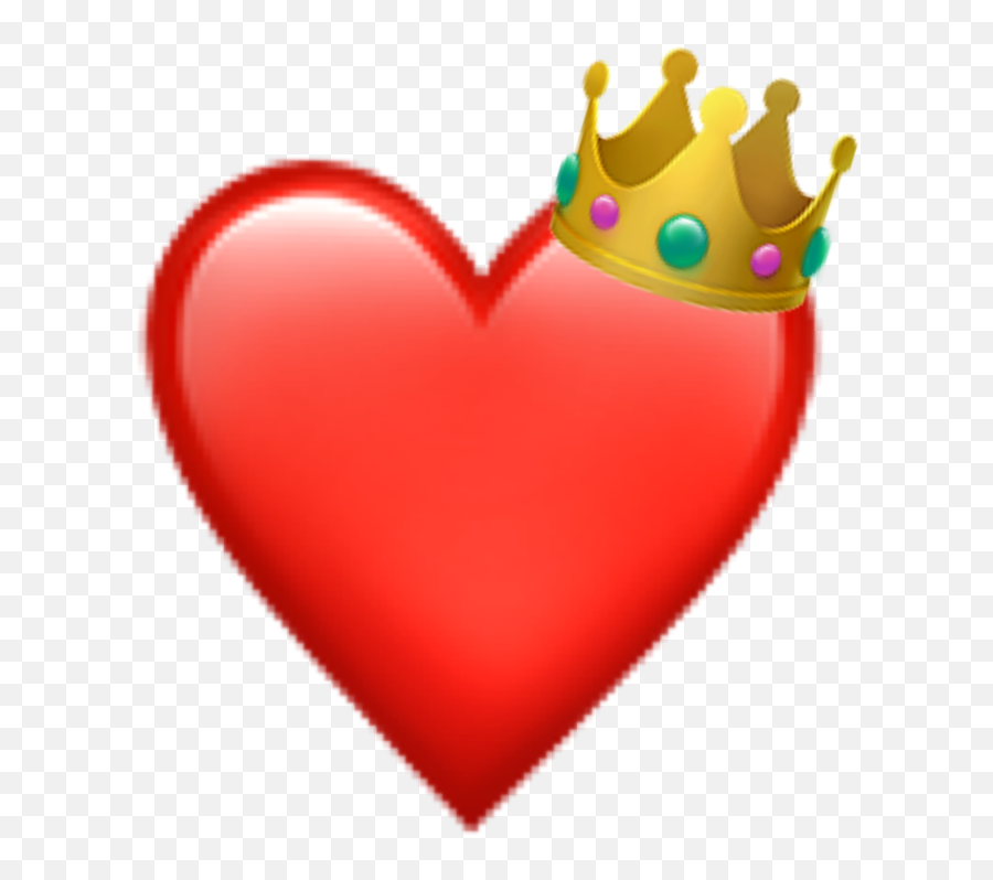 Fanartofkai Heart Emojis Crown Iphone - Heart,Iphone Heart Emojis