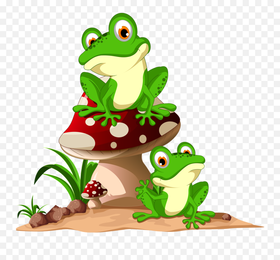 Animated Frog Frog - Cartoon Transparent Background Frog Clipart Emoji,Kermit Tea Emoji