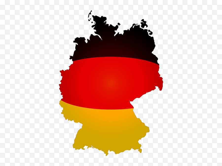 Flag Map Of The Germany Vector Image - Transparent Germany Map Png Emoji,Bolivia Flag Emoji