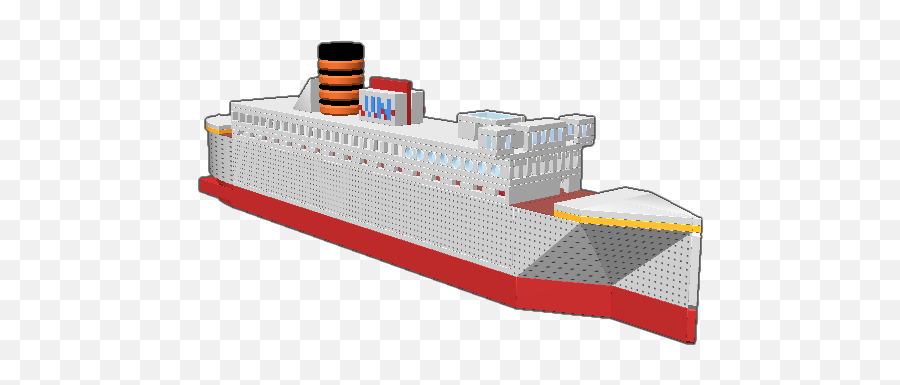 Blocksworld - Ocean Liner Emoji,Sinking Ship Emoji