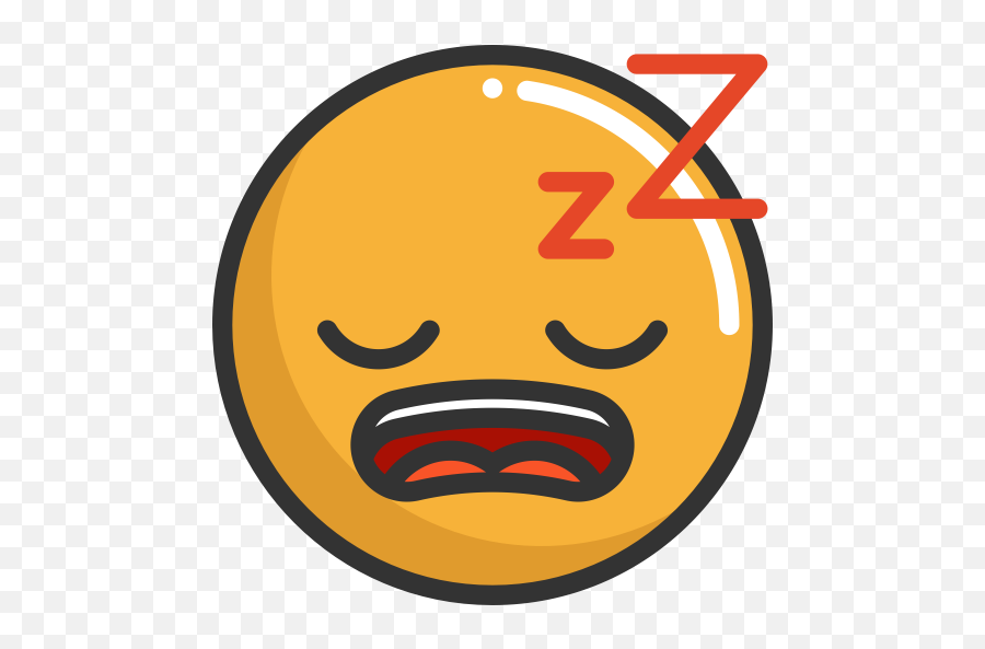 Sleep Icon With Png And Vector Format - Icon Sleepy Emoji,Sleepy Emoticons