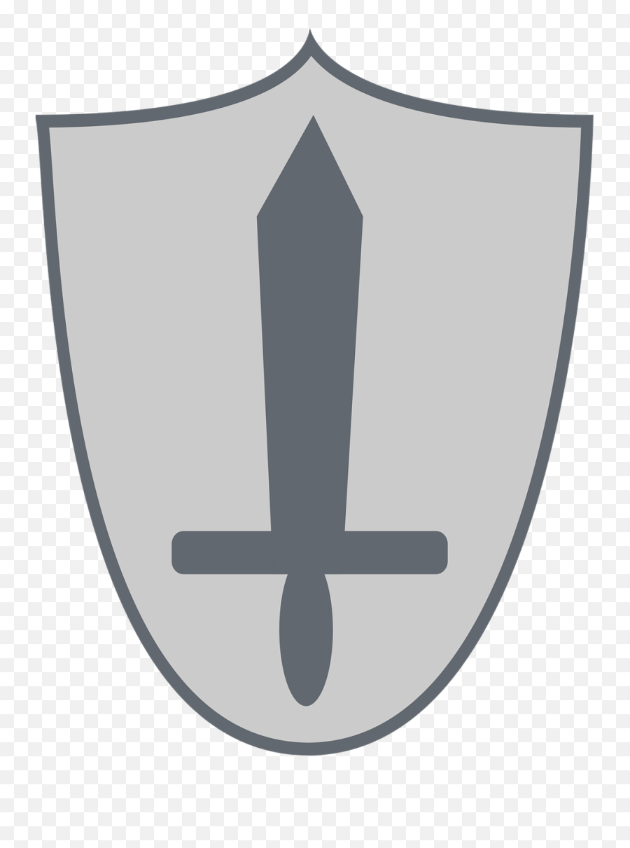 Sword Shield Security Icon Defence - Emblem Emoji,Sword And Shield Emoji
