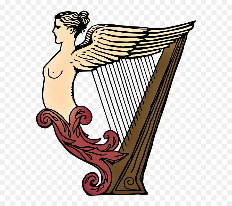 Free Harp Music Images - Free Clipart Images A 10 String Lyre Emoji,Christmas Emoji Copy And Paste