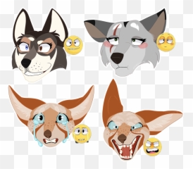 Emoji Ych 4 - Clip Art,Husky Emoji