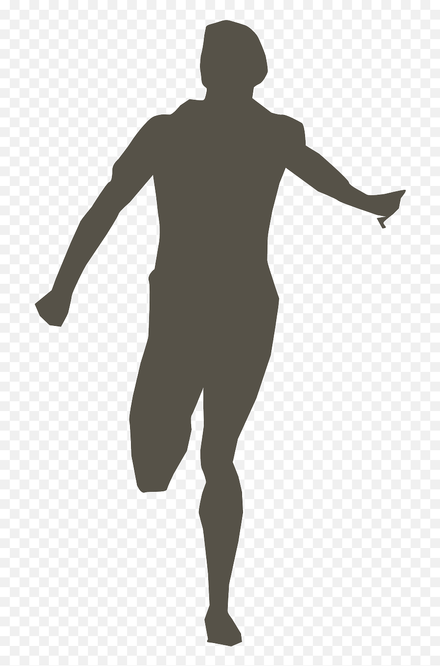 Running Finish Sprinting Olympics Run - Runner Clip Art Emoji,Guy Running Emoji