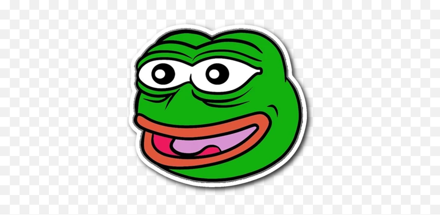Stickers - Pepe The Frog Emoji,Thug Life Emoticon
