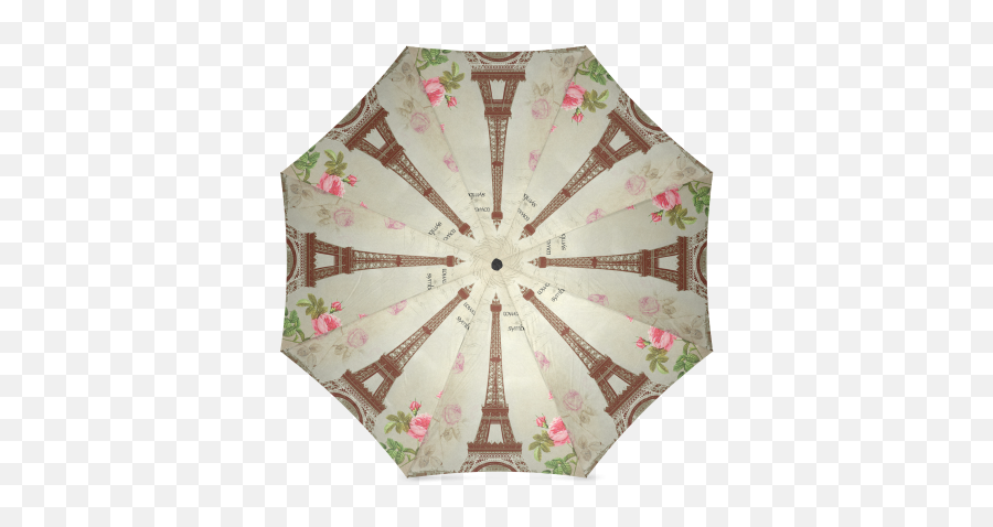 Us 2999 Interestprint Stylish Paris City Of Love Eiffel Tower Foldable Umbrella - Umbrella Emoji,Eiffel Tower Emoji