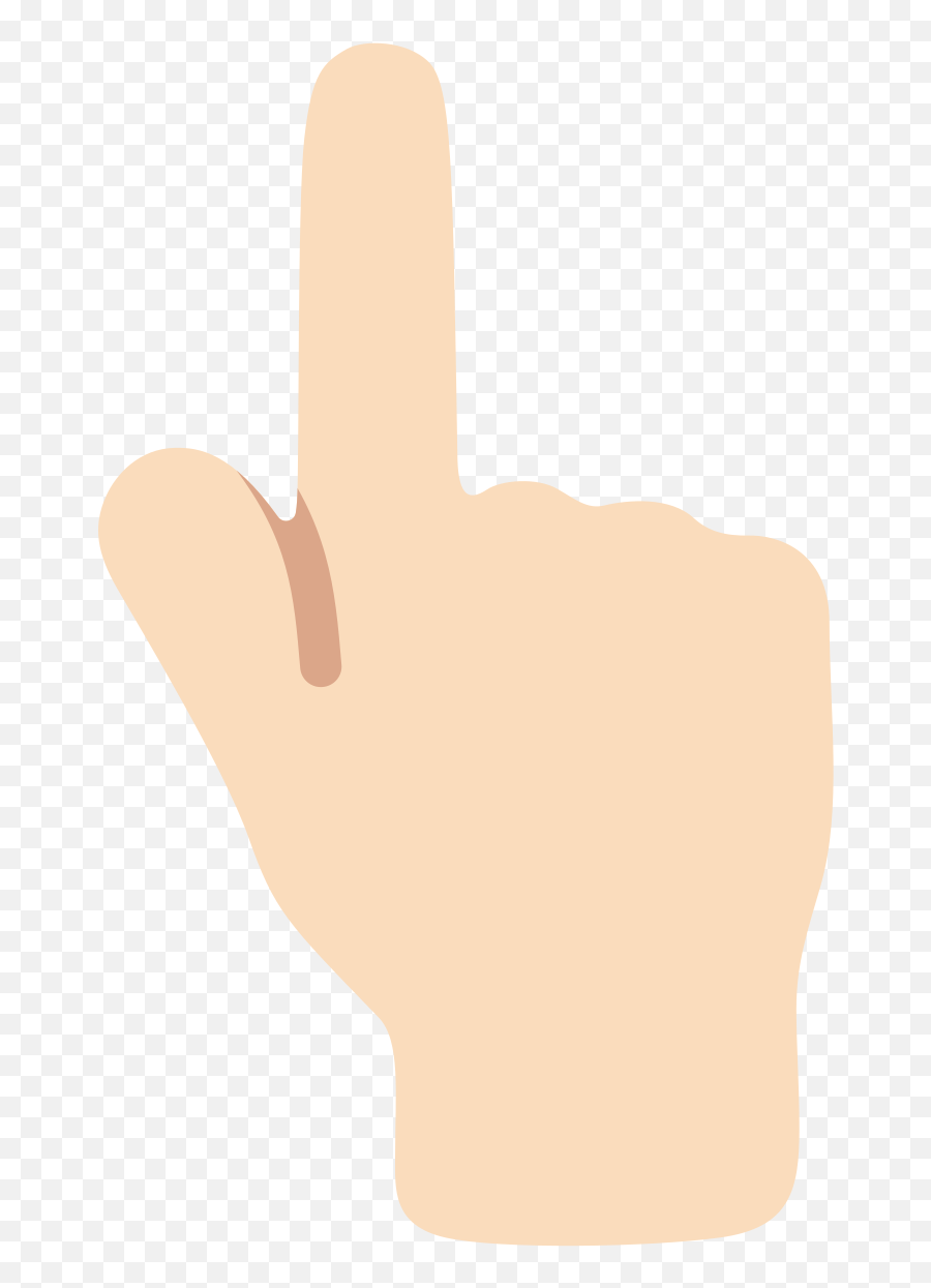 Fileemoji U1f446 1f3fbsvg - Wikimedia Commons Sign,Emoji Peace Sign