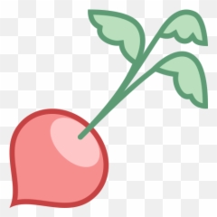 Radish Icon - Radish Emoji,Radish Emoji
