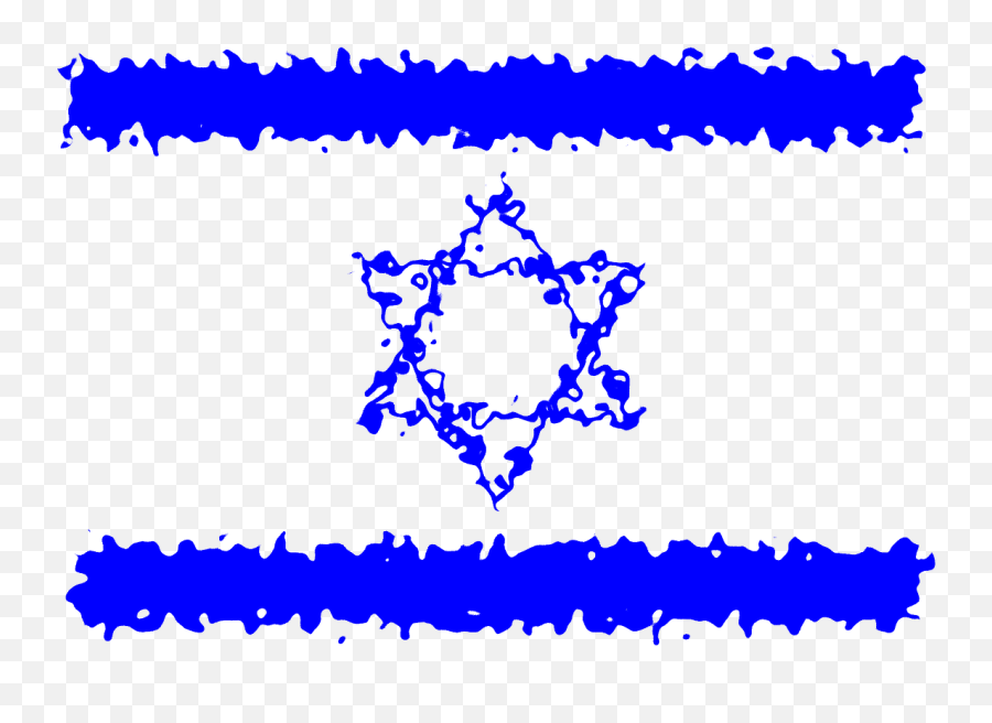 Flags Israel Blue Country Free Vector Graphics - Clip Art Emoji,Israeli Flag Emoji